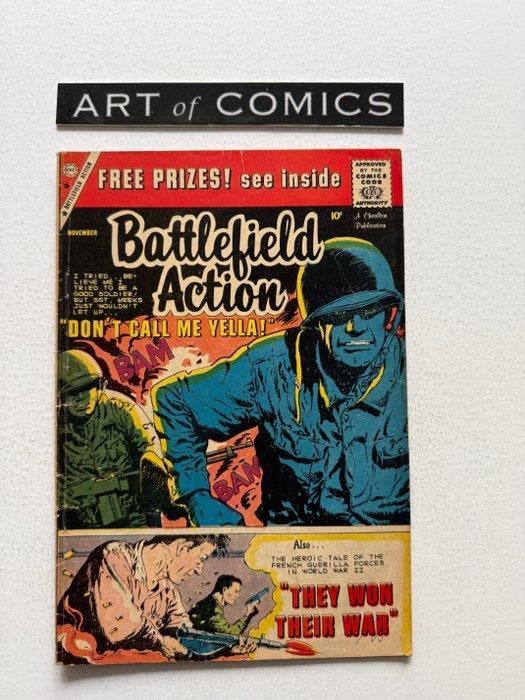 Battlefield Action #27, #55, #62, #74, #84, #86, #87 - 7, Boeken, Strips | Comics
