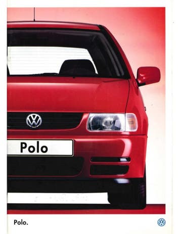 1997 VOLKSWAGEN POLO BROCHURE NEDERLANDS, Ophalen of Verzenden