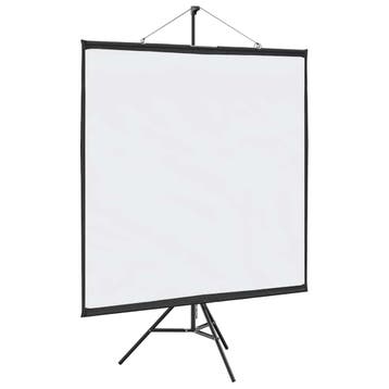 vidaXL Projectiescherm met statief 81 inch 1:1, Verzenden