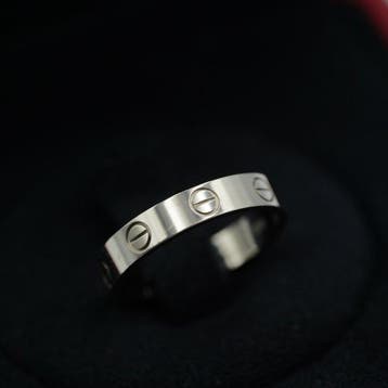 Cartier - Ring - Love - 18 karaat Witgoud, Nieuw