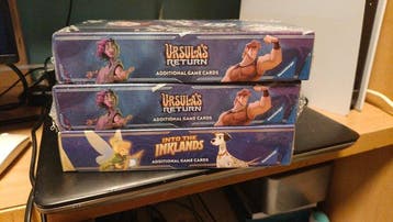 Disney - 3 Box - Disney Lorcana - Cajas de cartas Lorcana