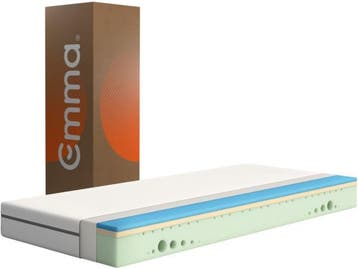Veiling - Emma one 180X200 koudschuim matras medium.  NIEUW, Nieuw