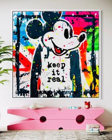 Mikko - Mickey Mouse Keep It Real - XXL (NO RESERVE!), Antiek en Kunst