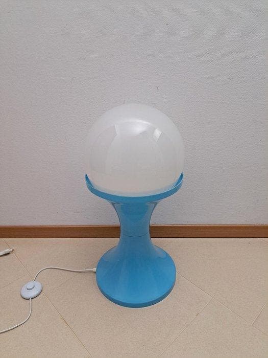 Space age - Staande lamp - Plastic, Glas, Antiquités & Art, Antiquités | Éclairage