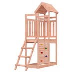 vidaXL Speeltoren Bruin 110,5 x 52,5 x 214 cm Massief, Kinderen en Baby's, Speelgoed | Buiten | Speeltoestellen, Verzenden, Nieuw