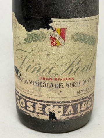 1968 C.V.N.E. Viña Real - Rioja Gran Reserva - 1 Bouteille, Verzamelen, Wijnen, Nieuw