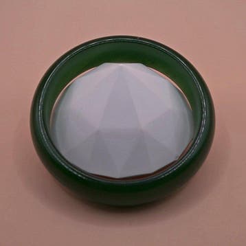 Bracelet en jade néphrite naturel – Vert profond, symbole de