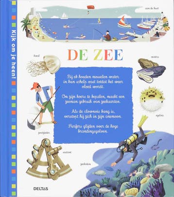 De zee / Kijk om je heen! 9789044719123 Elisabeth Mauris, Verzenden, Gelezen, Elisabeth Mauris