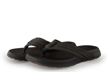 Skechers Slippers in maat 41 Bruin, Kleding | Heren, Slippers, Bruin, Verzenden, Zo goed als nieuw