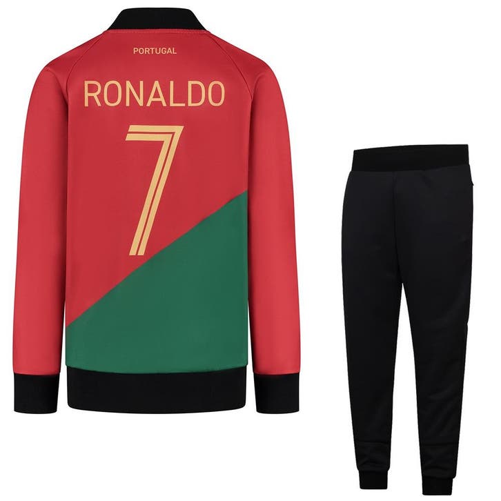 Kingdo Ronaldo Portugal Trainingspak - Kind en Volwassenen, Sport en Fitness, Voetbal, Trainingspak, Nieuw, Verzenden