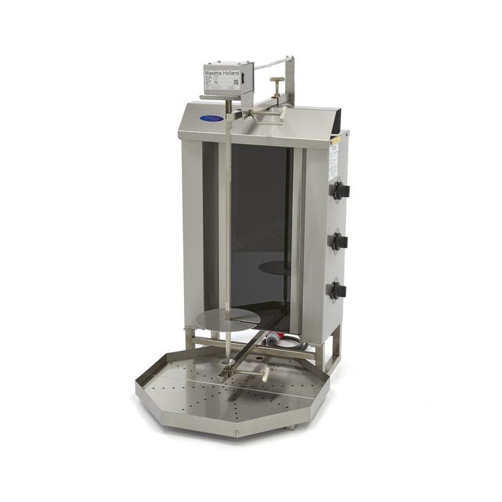 Kebab grill - 3 brûleurs - 30 kg de viande - électrique, Zakelijke goederen, Horeca | Keukenapparatuur, Verzenden