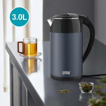 Elektrische Waterkoker 3L – Snelle Verwarming &, Elektronische apparatuur, Waterkokers, Ophalen of Verzenden, Nieuw
