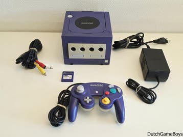 Nintendo Gamecube - Console - Indigo + Controller, Games en Spelcomputers, Spelcomputers | Nintendo GameCube, Verzenden, Gebruikt