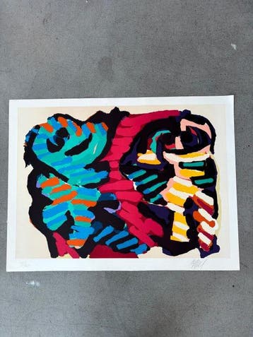 Karel Appel (1921-2006) - A Happy Encounter, Antiquités & Art