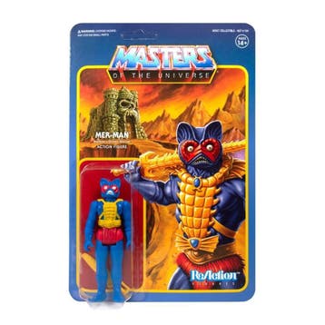 Masters of the Universe ReAction Action Figure Mer-Man (Carr, Verzamelen, Ophalen of Verzenden, Nieuw