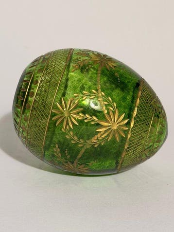 Œuf Fabergé - Verre, Antiquités & Art