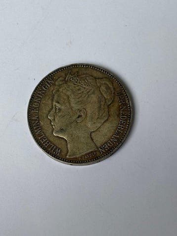 Nederland. Wilhelmina. 2 1/2 Gulden 1898 (Zonder