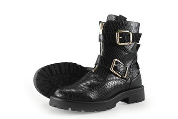 Poelman Biker boots in maat 38 Zwart, Verzenden, Overige typen
