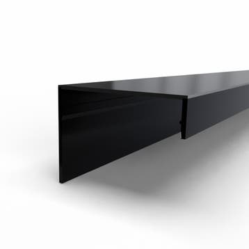 Afdekkap zijkant lichtstraat-5000 mm-Antraciet gelijkend RAL, Verzenden, Nieuw