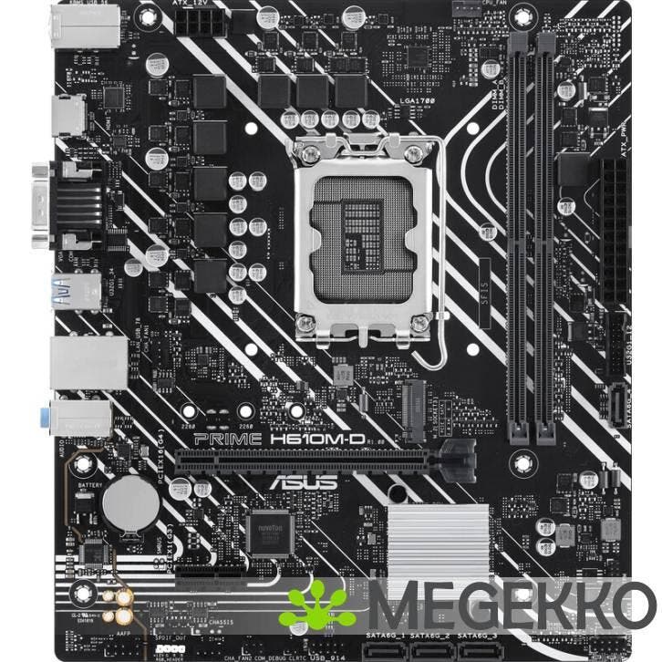 ASUS PRIME H610M-D, Computers en Software, Moederborden, Nieuw, Verzenden