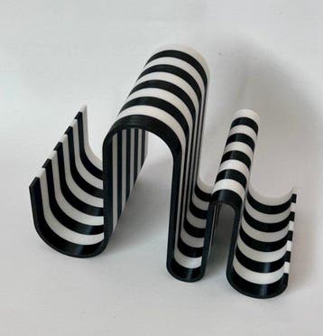 Porte-revues - Biopolymère - Design sculptural