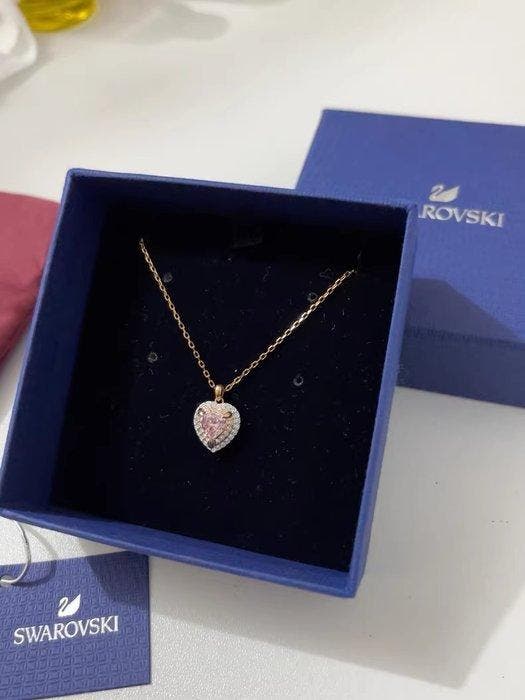Swarovski crystals - Halsketting - Swarovski-halsketting, Antiek en Kunst, Curiosa en Brocante