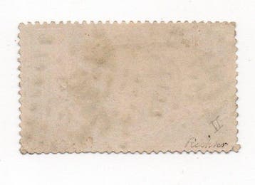 France 1869 - Napoléon III Lauréat 5F gris pâle - valeur du, Postzegels en Munten, Gestempeld