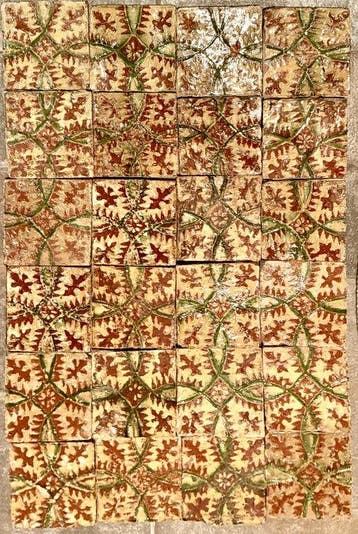 Tegel - 24 Tegels - 1750-1800