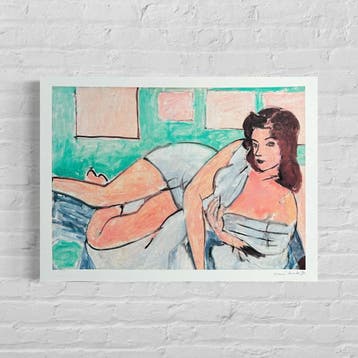 Henri Matisse Naakt in badjas Lithografie op Arches 300gsm