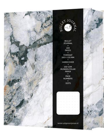MUS Bullet Journal - Marble (9789045329444), Boeken, Verzenden, Nieuw