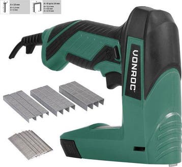 2dekans | VONROC Elektrische Tacker – Complete set Incl. 900, Ophalen of Verzenden, Nieuw