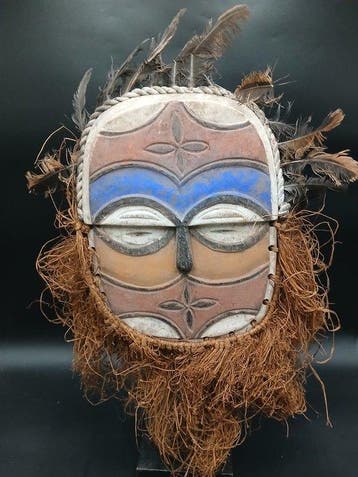 Uitzonderlijk masker. - bateke - Gabon (Zonder minimumprijs)