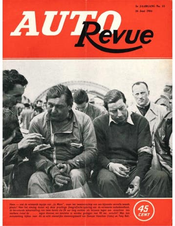 1954 AUTO REVUE MAGAZINE 13 NEDERLANDS, Ophalen of Verzenden