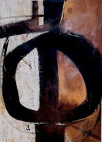 Jane Grieco - Cruce de Sombras - Tableau, unique, format, Antiquités & Art