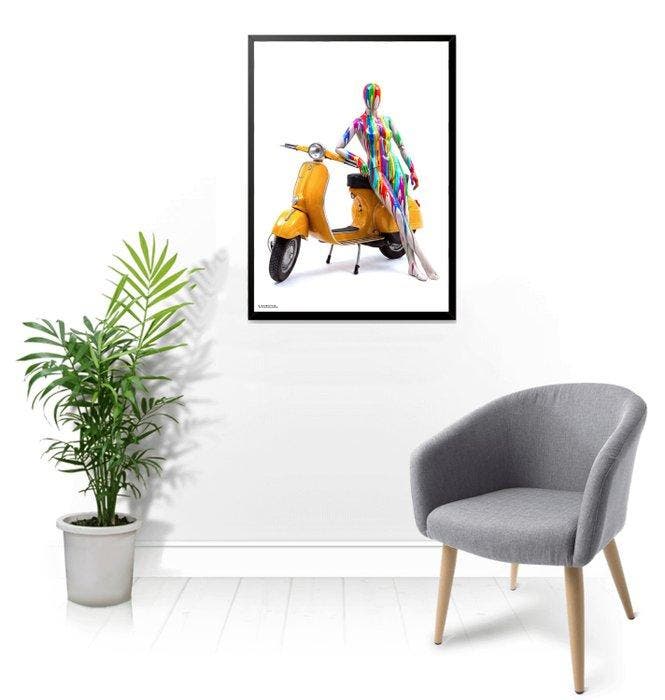 Giuseppe Fortunato (1956) - La Vespa, Antiek en Kunst, Kunst | Designobjecten
