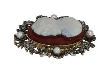 Hanger - 14 karaat Geel goud Diamant (Natuurlijk) - Zeer