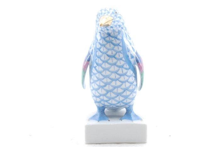 Herend - Beeldje - Penguin - Hungary - Porselein, Antiek en Kunst, Antiek | Glaswerk en Kristal