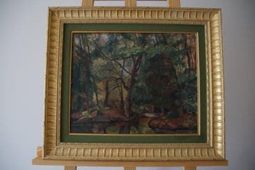 Maurice Mendjizky (1890-1951) - Forest in, Antiquités & Art