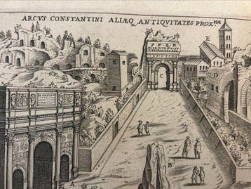 Italië - Rome /Forum Romanum; Giacomo Lauro (attivo a Roma, Nieuw