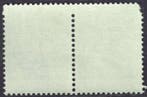 België 1979 - 5Fr. in horizontaal paar met misperforatie, de, Postzegels en Munten, Gestempeld