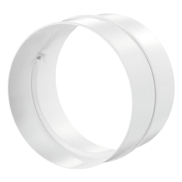 Kunststof verbinding voor buis - aansluitmaat Ø 125mm, Doe-het-zelf en Bouw, Ventilatie en Afzuiging, Nieuw, Verzenden