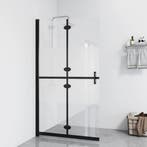 vidaXL Inloopdouchewand inklapbaar 90x190 cm ESG-glas, Verzenden, Nieuw