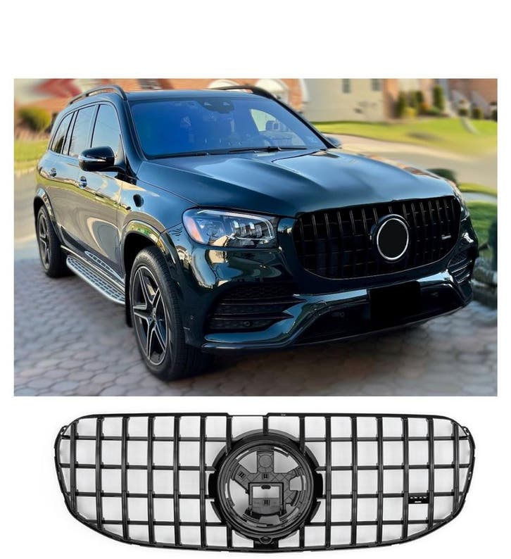 Sport Grille geschikt voor Mercedes X167 GLS-Klasse PANAMERI, Auto diversen, Auto-accessoires, Verzenden