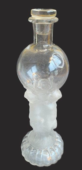 Flesvaas - Glas - Flacon, fles of karaf, Antiek en Kunst