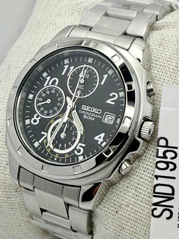 Seiko - SND195P - Zonder minimumprijs - SND195P - Heren -