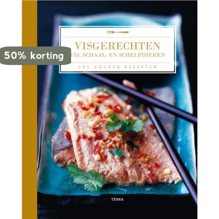 Visgerechten / 101 Gouden recepten 9789089893963, Livres, Livres de cuisine, Envoi