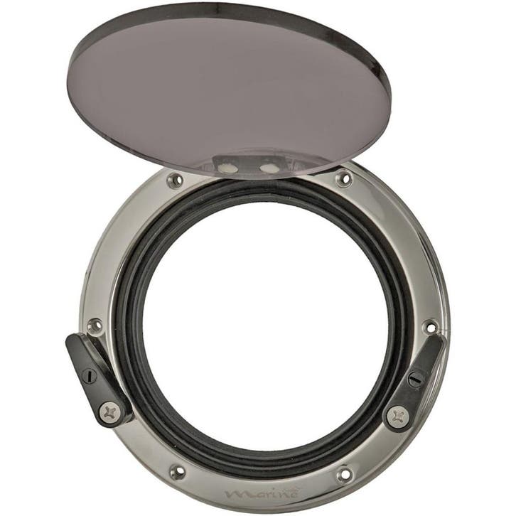 Patrijspoort Rvs Rond 210mm, Watersport en Boten, Bootonderdelen, Nieuw, Ophalen of Verzenden