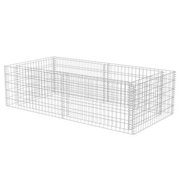 Gabion plantenbak | 34% korting | Retour deal, Tuin en Terras, 100 cm of meer, Verzenden, Zo goed als nieuw, Metaal