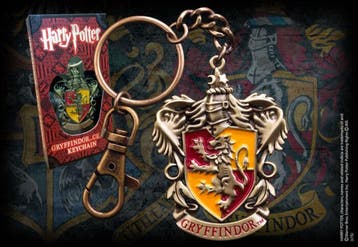 Harry Potter Metalen Sleutelhanger Gryffindor 5 cm, Ophalen of Verzenden, Nieuw