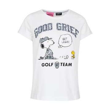 Frogbox • wit t-shirt Snoopy golf team • 36, Kleding | Dames, Princess goes Hollywood, Verzenden, Wit, Nieuw